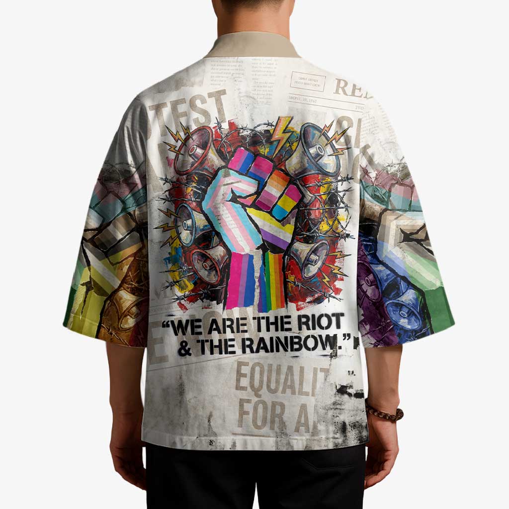 Loud & Proud Kimono Riot and the Rainbow Protest Art