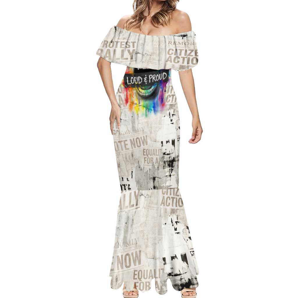 Loud & Proud Mermaid Dress Riot and the Rainbow Protest Art