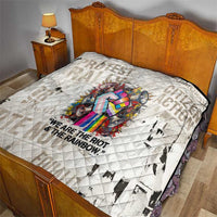 Loud & Proud Quilt Riot and the Rainbow Protest Art