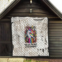 Loud & Proud Quilt Riot and the Rainbow Protest Art