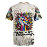 Loud & Proud Rugby Jersey Riot and the Rainbow Protest Art