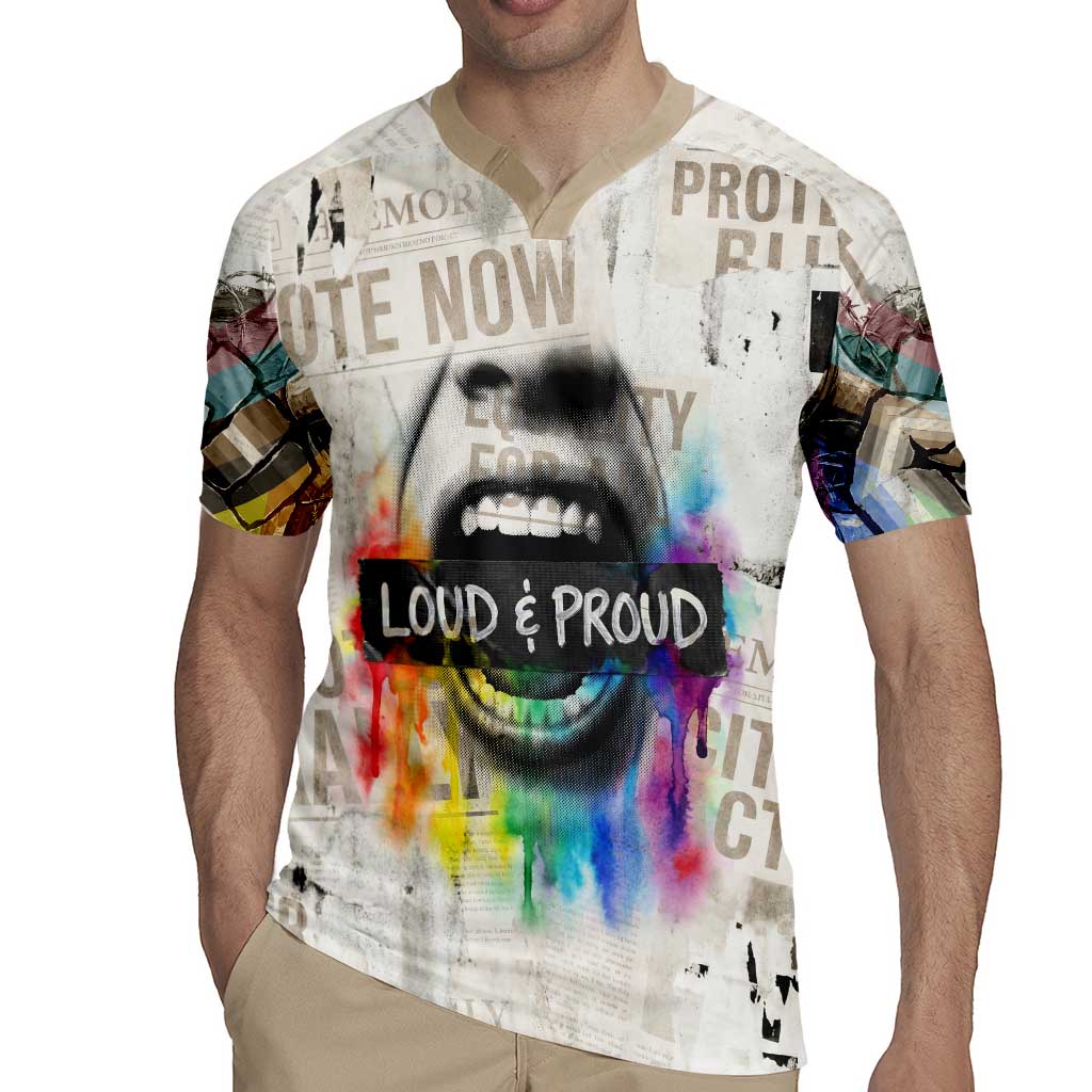 Loud & Proud Rugby Jersey Riot and the Rainbow Protest Art
