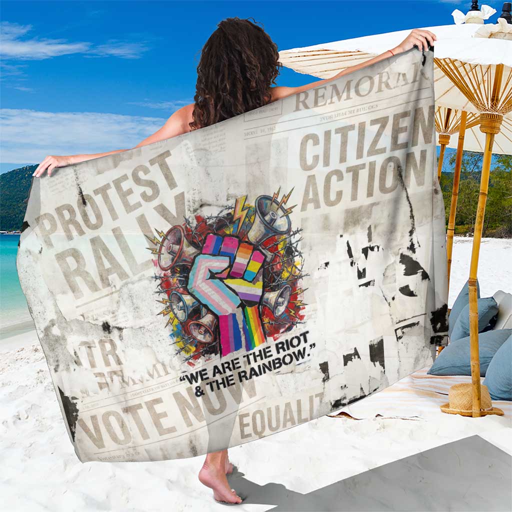 Loud & Proud Sarong Riot and the Rainbow Protest Art