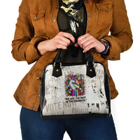 Loud & Proud Shoulder Handbag Riot and the Rainbow Protest Art