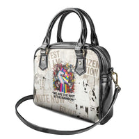Loud & Proud Shoulder Handbag Riot and the Rainbow Protest Art