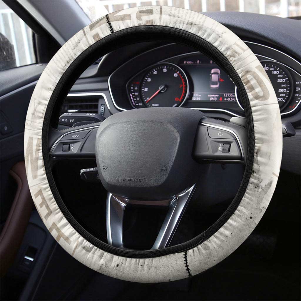 Loud & Proud Steering Wheel Cover Riot and the Rainbow Protest Art