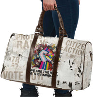 Loud & Proud Travel Bag Riot and the Rainbow Protest Art