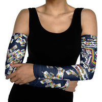 One Way Ticket Arm Sleeves Your Journey, Your Path, No Wrong Turns