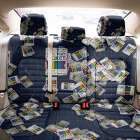 One Way Ticket Back Car Seat Cover Your Journey, Your Path, No Wrong Turns