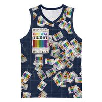 One Way Ticket Basketball Jersey Your Journey, Your Path, No Wrong Turns