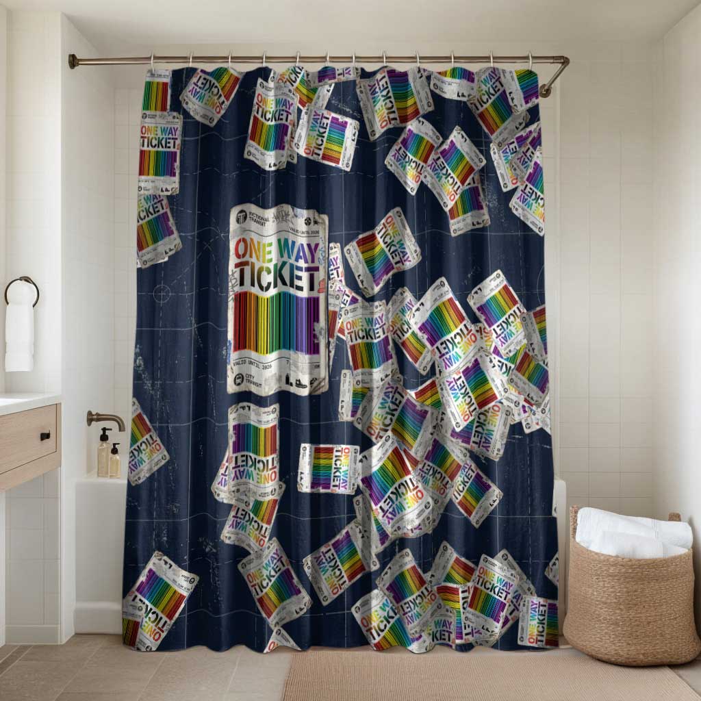 One Way Ticket Bathroom Set Your Journey, Your Path, No Wrong Turns
