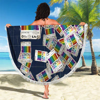 One Way Ticket Beach Blanket Your Journey, Your Path, No Wrong Turns