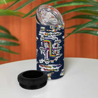 One Way Ticket 4 in 1 Can Cooler Tumbler Your Journey, Your Path, No Wrong Turns