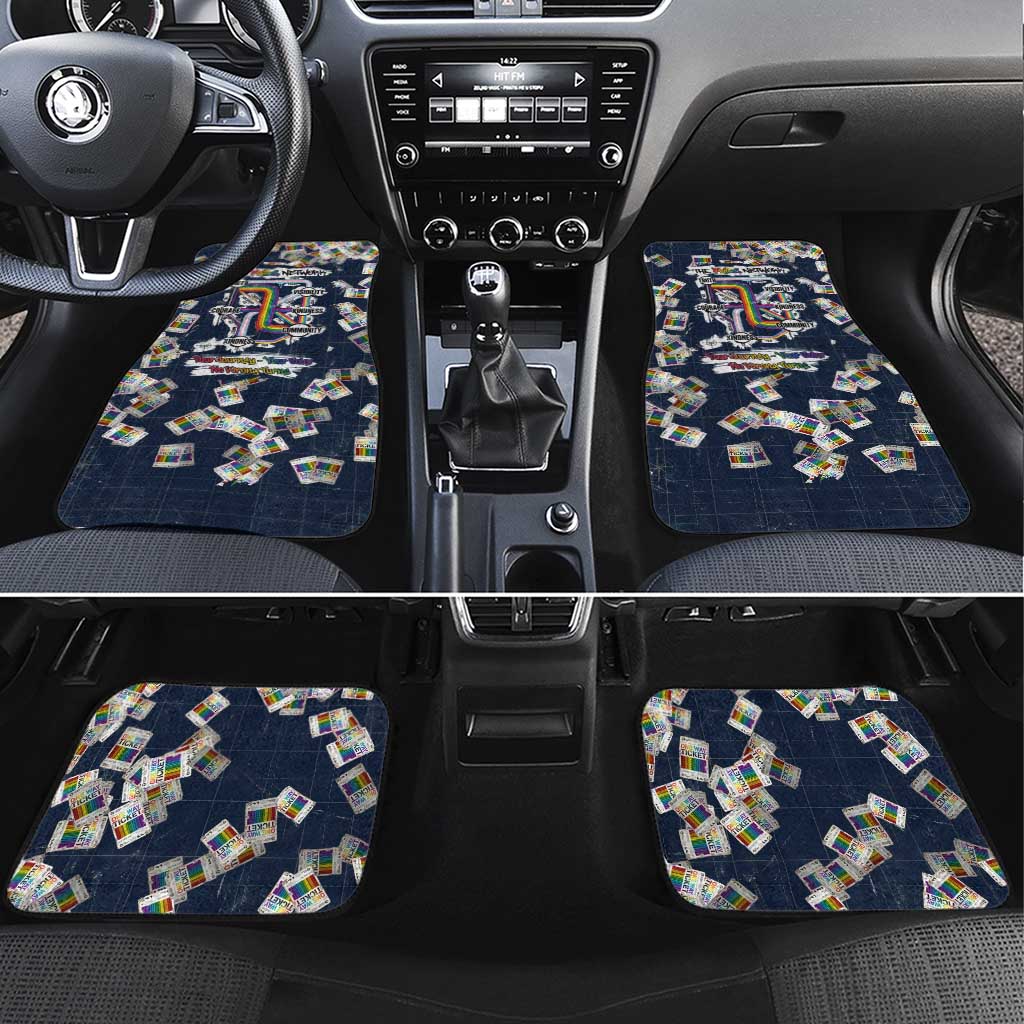One Way Ticket Car Mats Your Journey, Your Path, No Wrong Turns