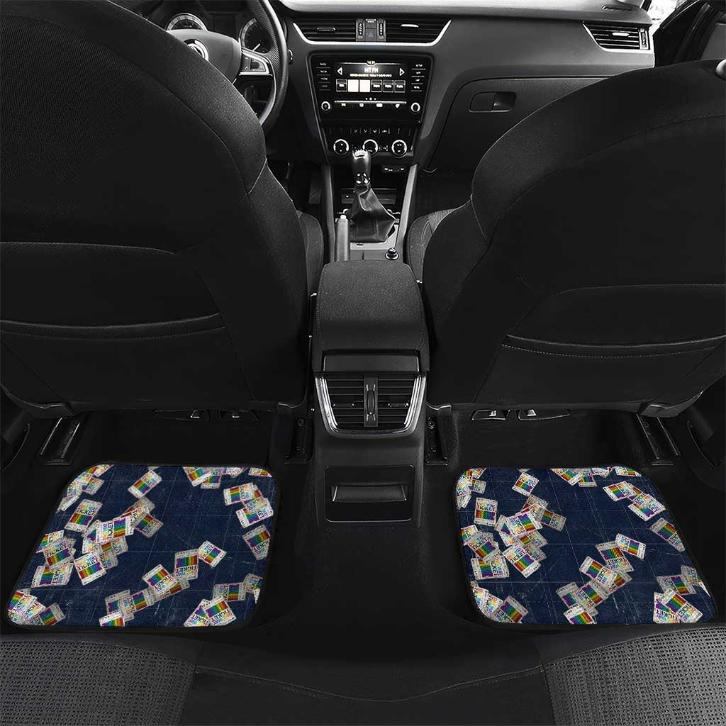 One Way Ticket Car Mats Your Journey, Your Path, No Wrong Turns