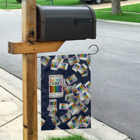 One Way Ticket Garden Flag Your Journey, Your Path, No Wrong Turns