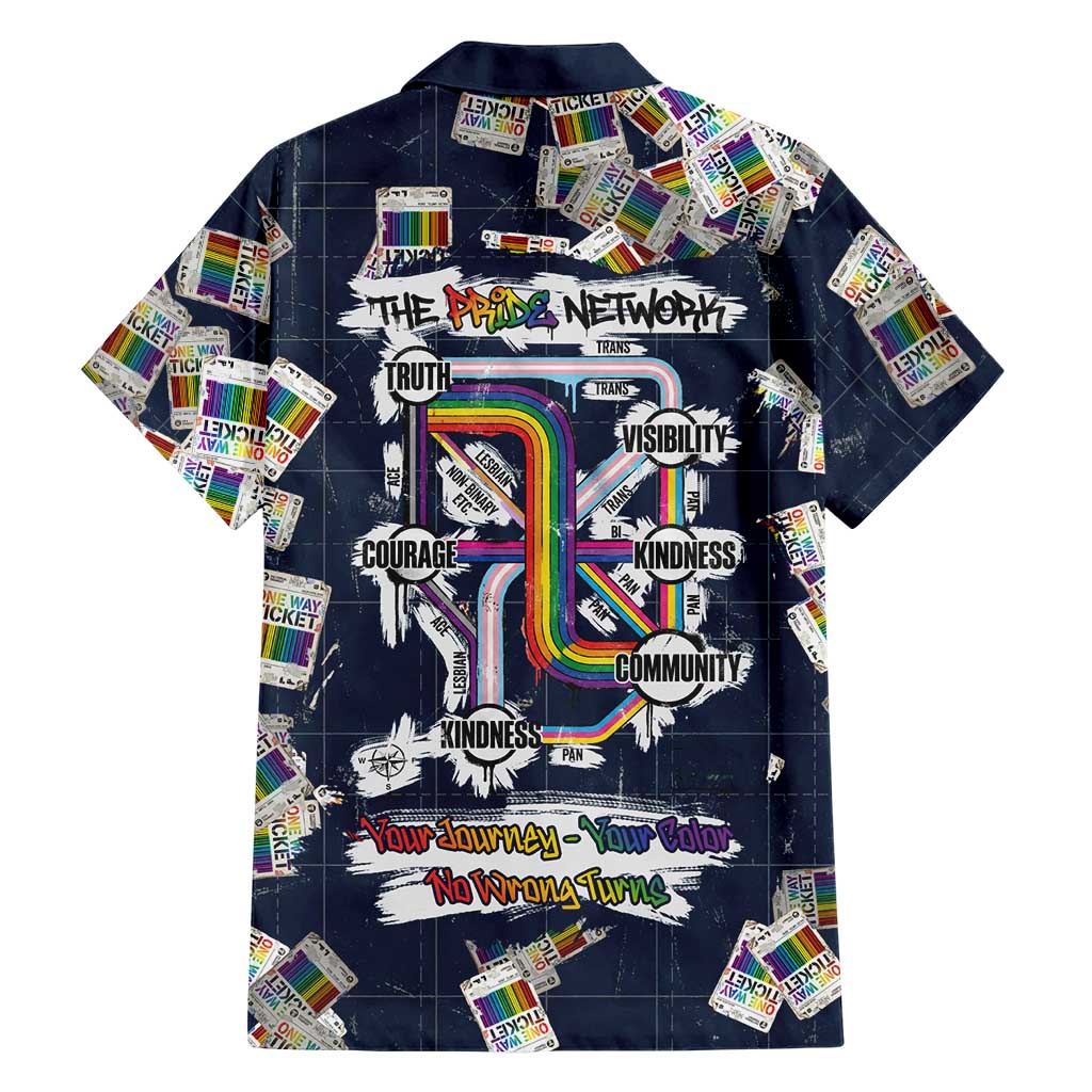 One Way Ticket Hawaiian Shirt Your Journey, Your Path, No Wrong Turns