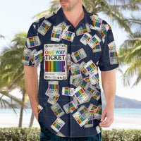 One Way Ticket Hawaiian Shirt Your Journey, Your Path, No Wrong Turns