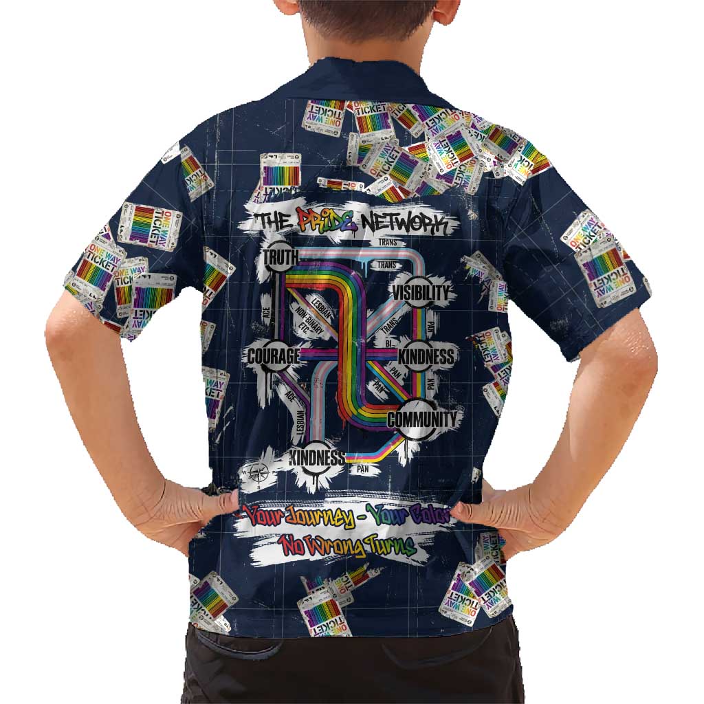 One Way Ticket Hawaiian Shirt Your Journey, Your Path, No Wrong Turns