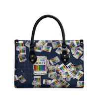 One Way Ticket Leather Bag Your Journey, Your Path, No Wrong Turns