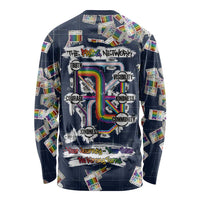 One Way Ticket Long Sleeve Shirt Your Journey, Your Path, No Wrong Turns