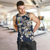 One Way Ticket Men Tank Top Your Journey, Your Path, No Wrong Turns