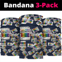 One Way Ticket Neck Gaiter Your Journey, Your Path, No Wrong Turns