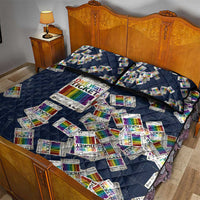 One Way Ticket Quilt Bed Set Your Journey, Your Path, No Wrong Turns