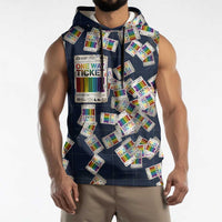 One Way Ticket Sleeveless Hoodie Your Journey, Your Path, No Wrong Turns