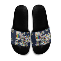 One Way Ticket Slide Sandals Your Journey, Your Path, No Wrong Turns