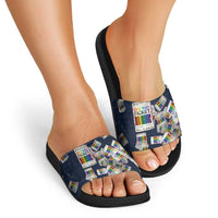 One Way Ticket Slide Sandals Your Journey, Your Path, No Wrong Turns