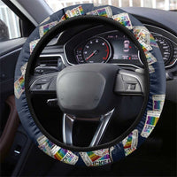 One Way Ticket Steering Wheel Cover Your Journey, Your Path, No Wrong Turns
