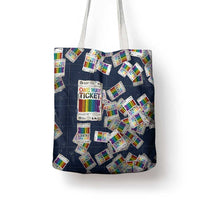 One Way Ticket Tote Bag Your Journey, Your Path, No Wrong Turns