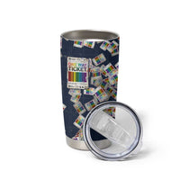 One Way Ticket Tumbler Cup Your Journey, Your Path, No Wrong Turns
