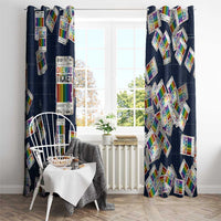 One Way Ticket Window Curtain Your Journey, Your Path, No Wrong Turns