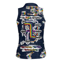 One Way Ticket Women Sleeveless Polo Shirt Your Journey, Your Path, No Wrong Turns