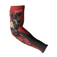 Isom Dart Black Cowboy Arm Sleeves Wild West Outlaw Vintage Comic Art