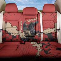 Isom Dart Black Cowboy Back Car Seat Cover Wild West Outlaw Vintage Comic Art