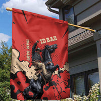 Isom Dart Black Cowboy Garden Flag Wild West Outlaw Vintage Comic Art