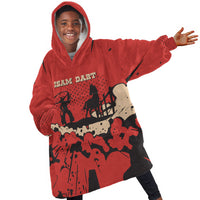 Isom Dart Black Cowboy Kid Wearable Blanket Hoodie Wild West Outlaw Vintage Comic Art