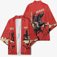 Isom Dart Black Cowboy Kimono Wild West Outlaw Vintage Comic Art