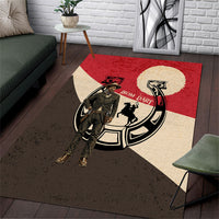 Isom Dart Legend Of The West Area Rug Vintage Horseshoe Western