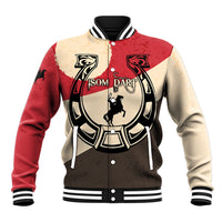 Isom Dart Legend Of The West Baseball Jacket Vintage Horseshoe Western
