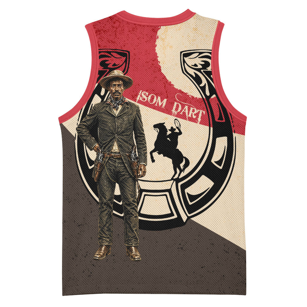 Isom Dart Legend Of The West Basketball Jersey Vintage Horseshoe Western
