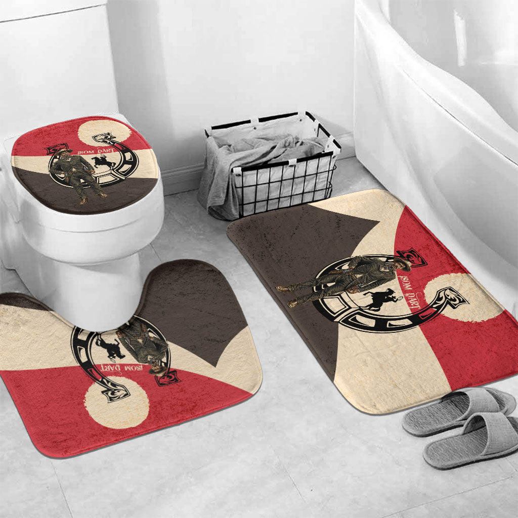 Isom Dart Legend Of The West Bathroom Set Vintage Horseshoe Western