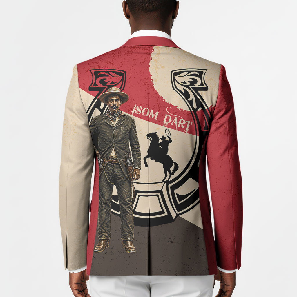 Isom Dart Legend Of The West Blazer Vintage Horseshoe Western