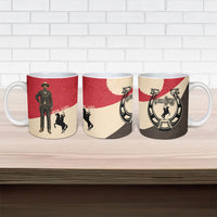 Isom Dart Legend Of The West Ceramic Mug Vintage Horseshoe Western