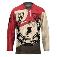 Isom Dart Legend Of The West Hockey Jersey Vintage Horseshoe Western