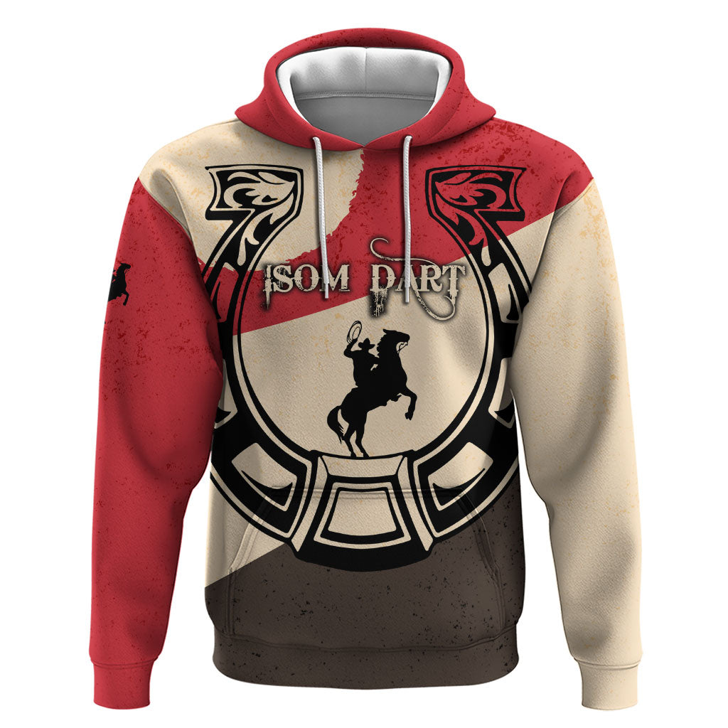 Isom Dart Legend Of The West Hoodie Vintage Horseshoe Western