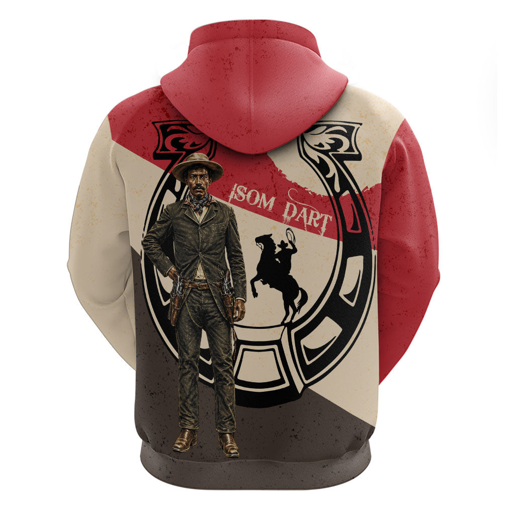 Isom Dart Legend Of The West Hoodie Vintage Horseshoe Western